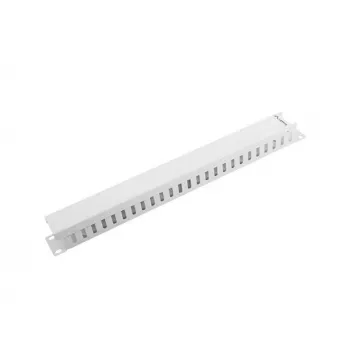 Kabelių tvarkymo panelė Lanberg AK-1201-S 1U metalinė pilka