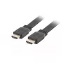 HDMI kabelis LANBERG CA-HDMI-21CU-0030-BK, 3 m, HDMI A tipo kištukas–kištukas, HDMI 2.0, 18 Gbit/s, ARC, auksuoti kontaktai, juodas