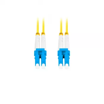 Skiemeninis optinis kabelis LANBERG FO-LULU-SD11-0050-YE 5 m, G.657.A1, LC–LC, geltonas