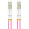 Skaidulinis optinis kabelis LANBERG FO-LULU-MD41-0150-VT 15 m OM4 LC/UPC - LC/UPC pilnas dupleksas