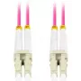 Skaidulinis optinis kabelis LANBERG FO-LULU-MD41-0150-VT 15 m OM4 LC/UPC - LC/UPC pilnas dupleksas