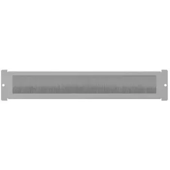 Šepečių skydelis 19 inch 1U LANBERG AK-1106-S pilkas
