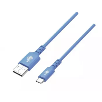 USB-C laidas TB AKTBXKUCMISI10N 1 m mėlynas, duomenų ir įkrovimo laidas