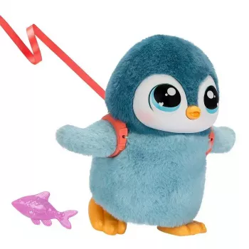 Interaktyvus žaislas Cobi Little Live Pets vaikščiojantis pingvinas Kiwaczek MO-26535, maitinamas baterijomis