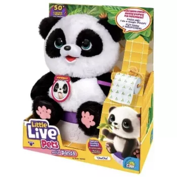 Interaktyvus pliušinis žaislas Panda Cobi Little Live Pets – interaktyvi pliušinė panda