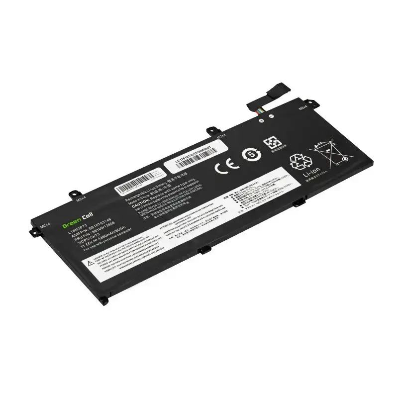 Baterija Green Cell LE175, skirta Lenovo ThinkPad T490 T495 P43s P14s T14 Gen 1 2