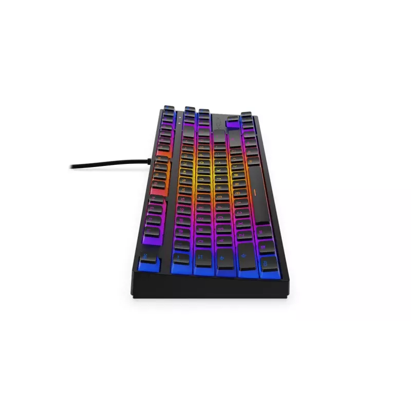KRUX Atax PRO RGB žaidimų klaviatūra, mechaninė, USB, QWERTY anglų, juoda, tenkeyless