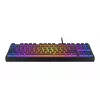 KRUX Atax PRO RGB žaidimų klaviatūra, mechaninė, USB, QWERTY anglų, juoda, tenkeyless