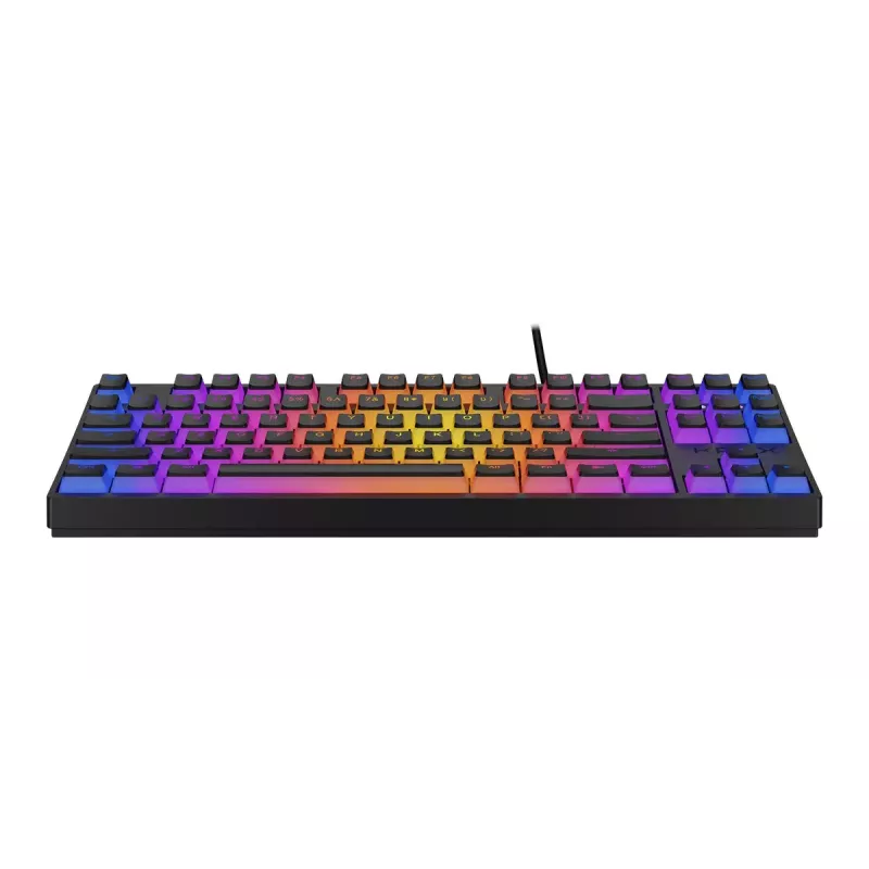KRUX Atax PRO RGB žaidimų klaviatūra, mechaninė, USB, QWERTY anglų, juoda, tenkeyless