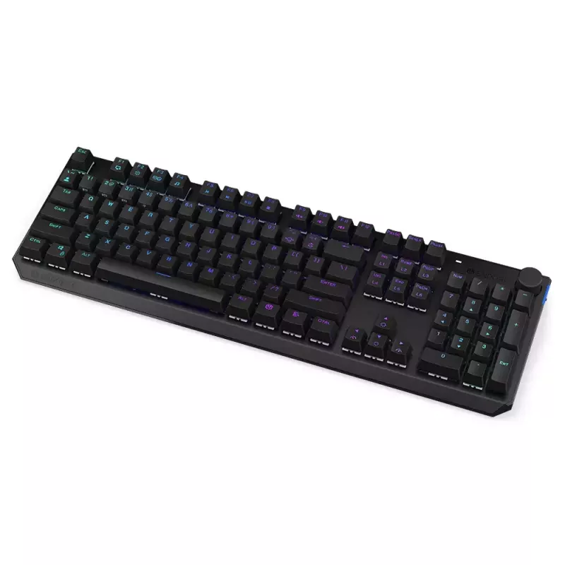 Žaidimų klaviatūra ENDORFY Thock RF Wireless USB Mechaninė RGB Juoda