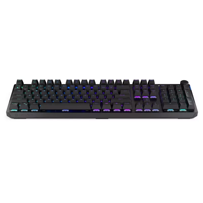 Žaidimų klaviatūra ENDORFY Thock RF Wireless USB Mechaninė RGB Juoda