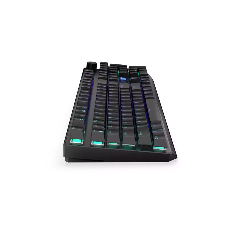 Žaidimų klaviatūra ENDORFY Thock RF Wireless USB Mechaninė RGB Juoda