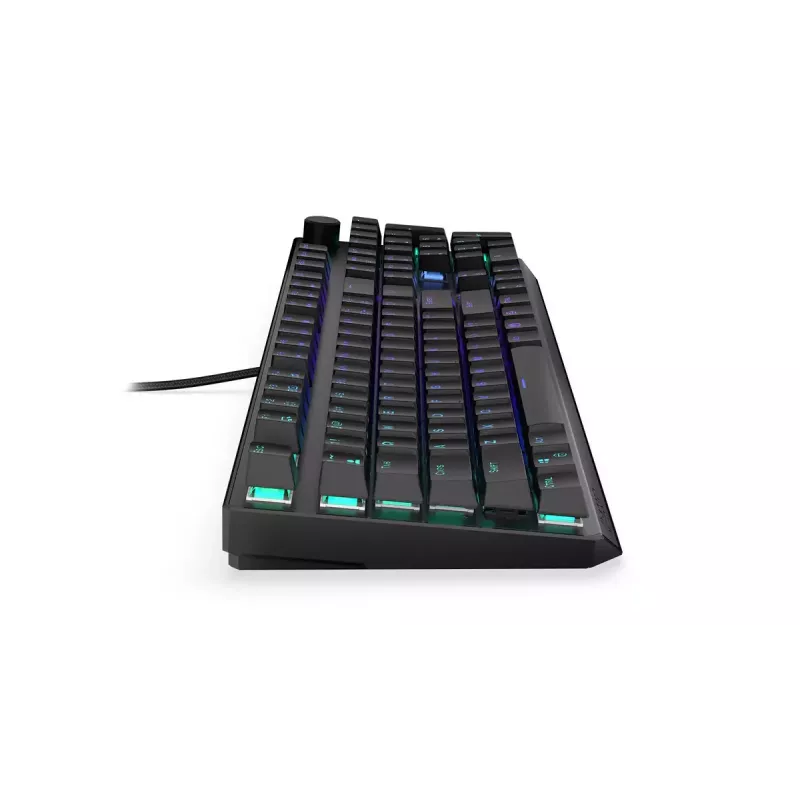 Žaidimų klaviatūra ENDORFY Thock RF Wireless USB Mechaninė RGB Juoda