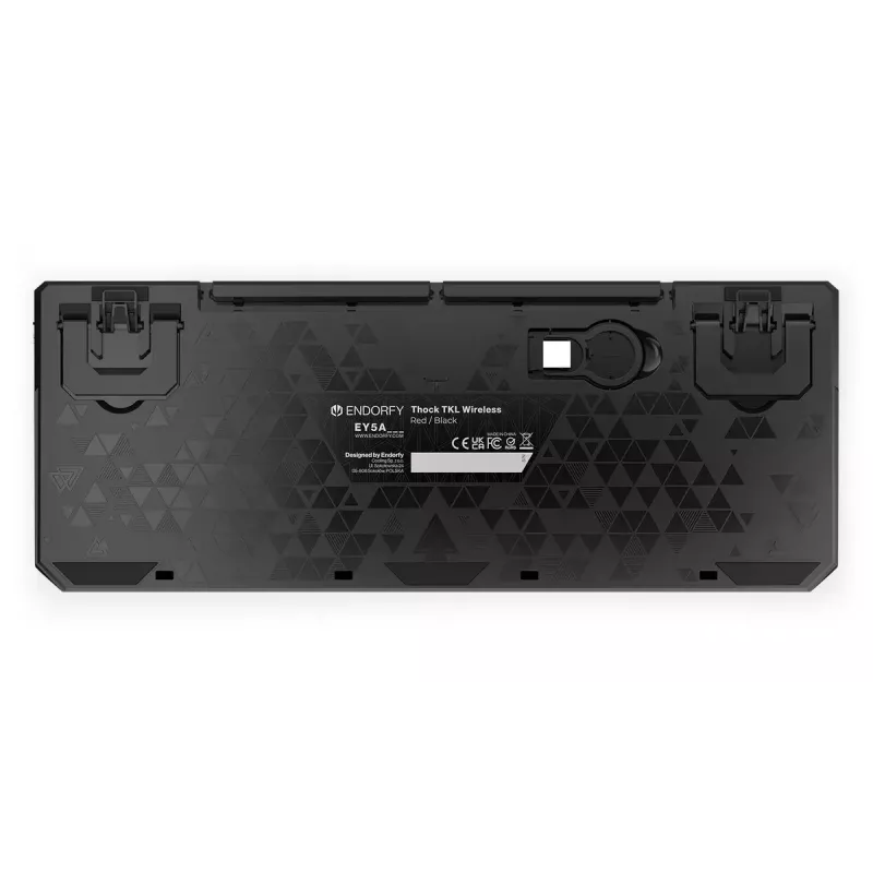 Belaidė klaviatūra ENDORFY Thock TKL Wireless Black Mechaninė RGB LED 87 klavišų
