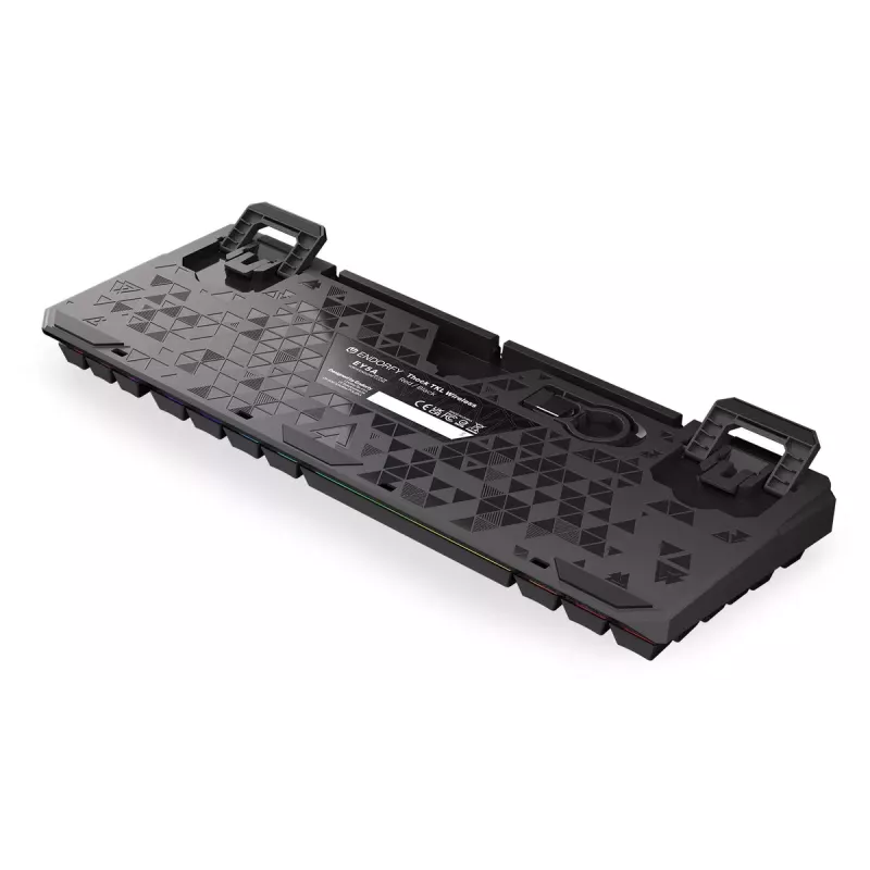 Belaidė klaviatūra ENDORFY Thock TKL Wireless Black Mechaninė RGB LED 87 klavišų