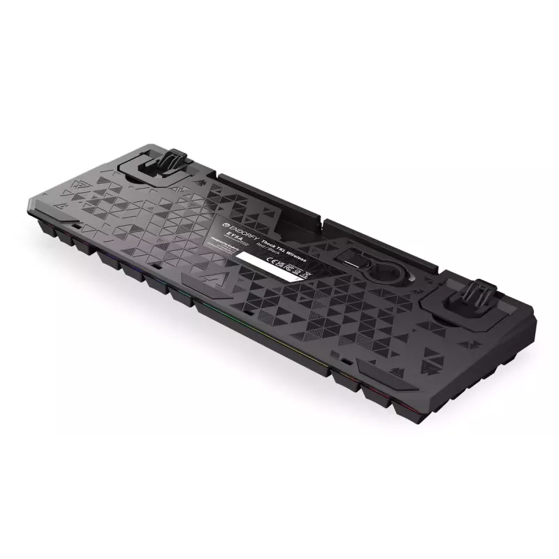 Belaidė klaviatūra ENDORFY Thock TKL Wireless Black Mechaninė RGB LED 87 klavišų