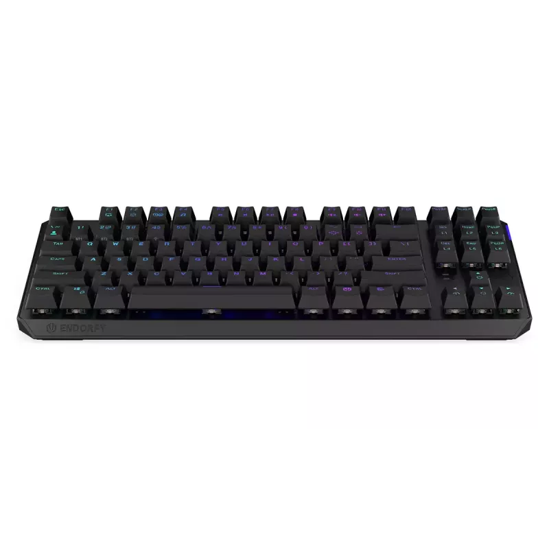 Belaidė klaviatūra ENDORFY Thock TKL Wireless Black Mechaninė RGB LED 87 klavišų