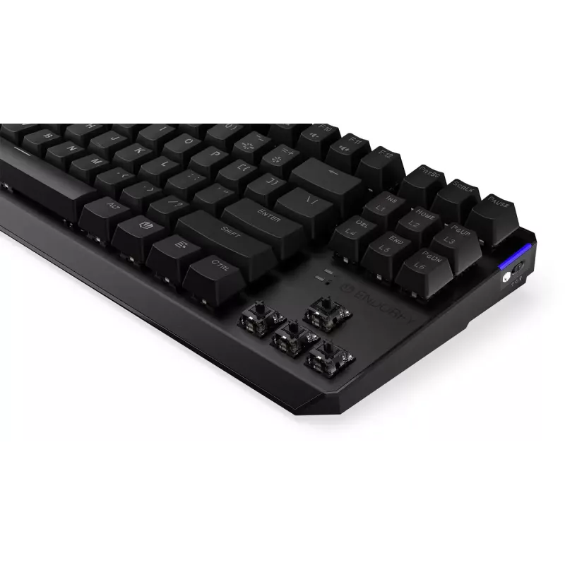 Belaidė klaviatūra ENDORFY Thock TKL Wireless Black Mechaninė RGB LED 87 klavišų