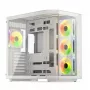 Korpusas ATX Mid Tower KRUX Empero ARGB Baltas KRXD014 su ARGB ventiliatoriais