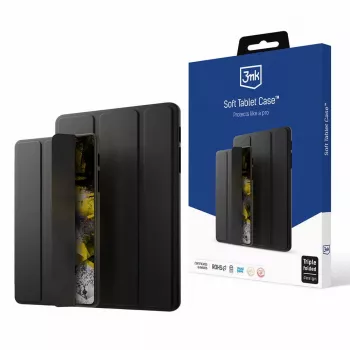 Minkštas dėklas planšetei 3MK Galaxy Tab S9+ iki 15 colių