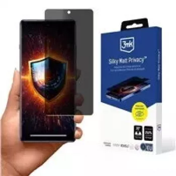 Apsauginis stiklas 3MK Silky Matt Privacy Samsung Galaxy A36 / A56