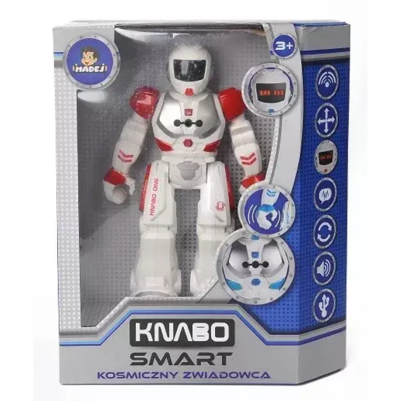 Žaislinis robotas Madej Robot Knabo 1 – vaikiška žaidimų figūrėlė, modelis 075000