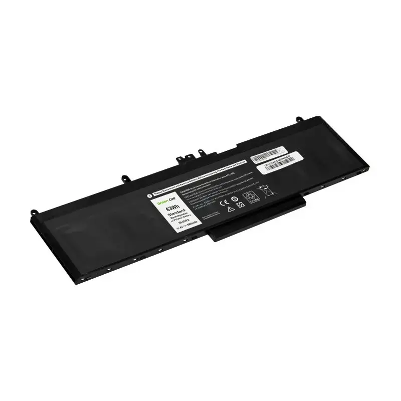 Baterija Green Cell DE161, skirta DELL Latitude E5570 ir Precision 3510