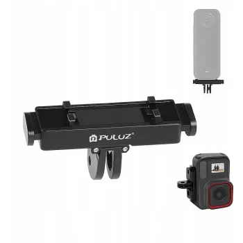 Puluz greito atsegimo laikiklis 1/4 colio sriegiu, skirtas GoPro tipo veiksmo kameroms – suderinamas su Insta360 X5 X4 Air Ace Pro 2