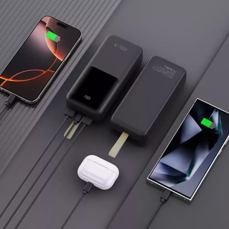 Nešiojama Power Bank TECH-PROTECT PB03 30000mAh