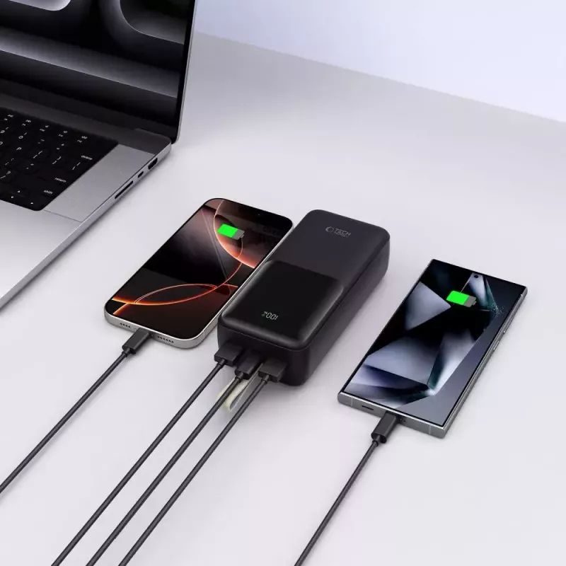 Nešiojama Power Bank TECH-PROTECT PB03 30000mAh