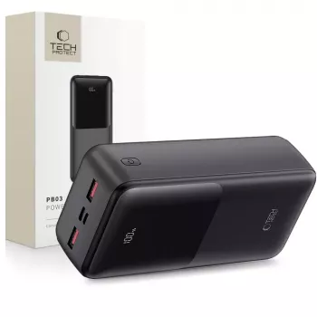 Nešiojama Power Bank TECH-PROTECT PB03 30000mAh