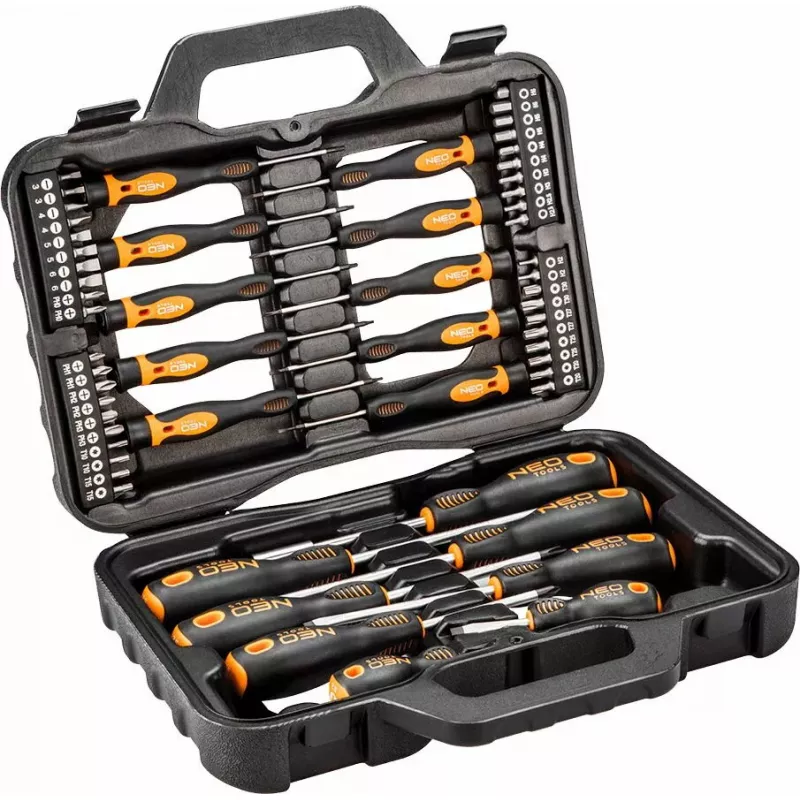 Nešiojama įrankių dėžė NEO tools 04-211, tvirtas plastikas, nešimo rankena, kompaktiška