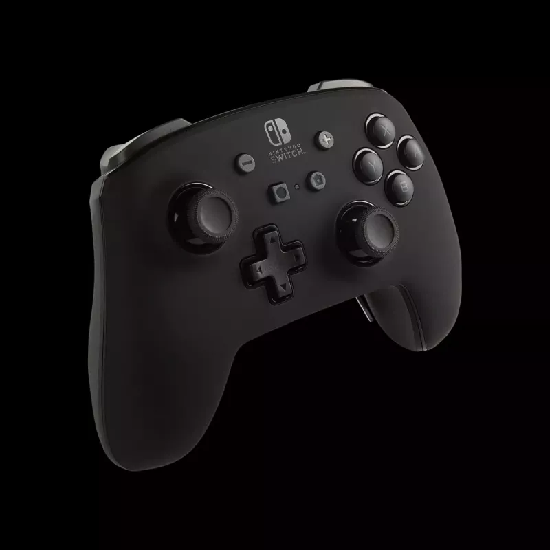 Žaidimų pultas PowerA FUSION Pro Wireless Controller, skirtas Nintendo Switch — balta/juoda, Bluetooth ir USB-C, 900 mAh