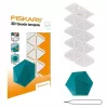 Fiskars 1059566 Siluetinis trafaretas iš balto plastiko suaugusiems ir vaikams