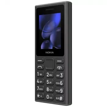 Mobilus telefonas HMD Nokia 105 TA-1684 – paprastas mygtukinis telefonas, Dual SIM, violetinis