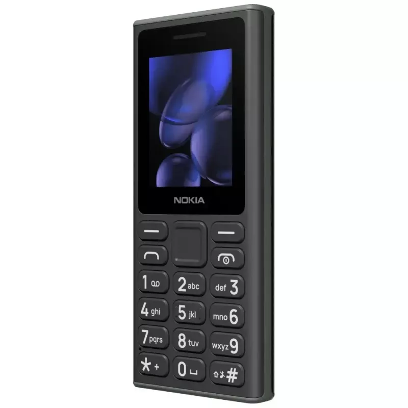 Mobilus telefonas HMD Nokia 105 TA-1684 – paprastas mygtukinis telefonas, Dual SIM, violetinis