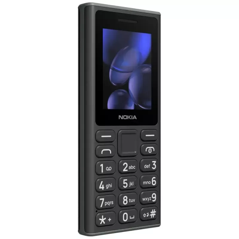 Mobilus telefonas HMD Nokia 105 TA-1684 – paprastas mygtukinis telefonas, Dual SIM, violetinis