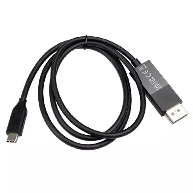 Laidas keitiklis USB Type-C 3.2 Gen 1 į DisplayPort juodas V7 V7UCDP-2M