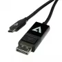 Laidas keitiklis USB Type-C 3.2 Gen 1 į DisplayPort juodas V7 V7UCDP-2M