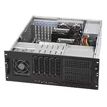 Serverio korpusas Supermicro SuperChassis 842TQC-668B stelažinis juodai pilkas