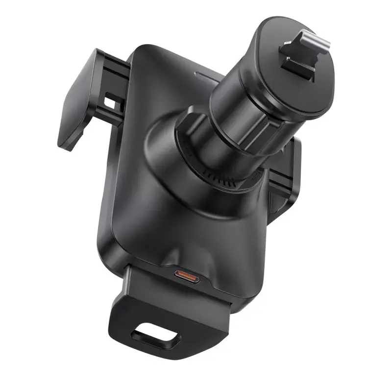 Belaidis automobilinis laikiklis su įkrovimu Baseus Wisdom Car Mount Wireless Charger