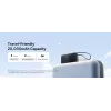 Power bank Baseus EnerFill Bipow2 Pro — 20000 mAh, PD 3.0 & QC 3.0, 22.5W, 1×USB-A + 1×USB-C, juoda, iki 3 įrenginių