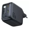 Įkroviklis Baseus EnerCore CJ11 Greitasis Įkroviklis 3C 67W — 3× USB-C, AC įvestis, Juodas