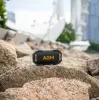 Nešiojamas vakarėlių garsiakalbis Beafon AGM Mag Rock, 8 W, 1800 mAh, iki 10 h, juodai oranžinis