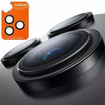 Apsauginis stiklas 3MK LENSGUARD, skirtas iPhone 17 Pro Max – grūdintas stiklas, ekrano ir kameros apsauga