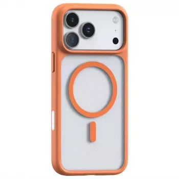 Torras Guardian Magnetic Series dėklas, skirtas iPhone 17 Pro – oranžinis