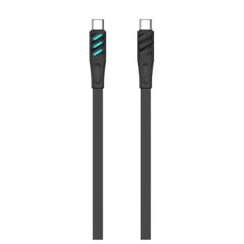 Havit CB6254 USB Type-C į USB Type-C įkrovimo laidas 1 m juodas