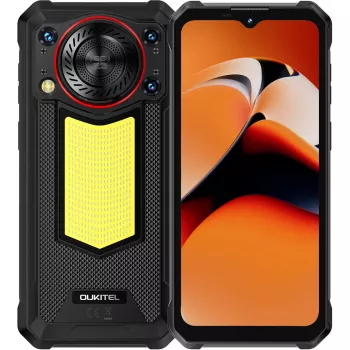 Atsparus išmanusis telefonas Oukitel WP53 — 128GB atminties, 8GB RAM, Juodas