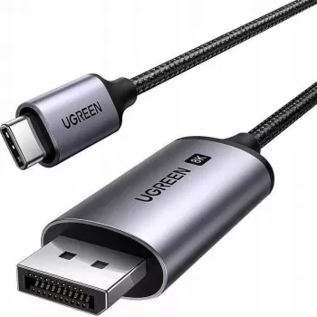USB-C į DisplayPort laidas UGREEN 3 m juodas