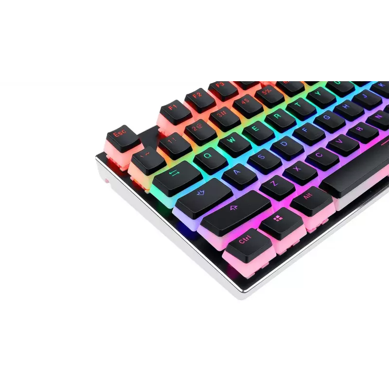 Mechaninių klavišų rinkinys REDRAGON A130 PBT Doubleshot — Juodas